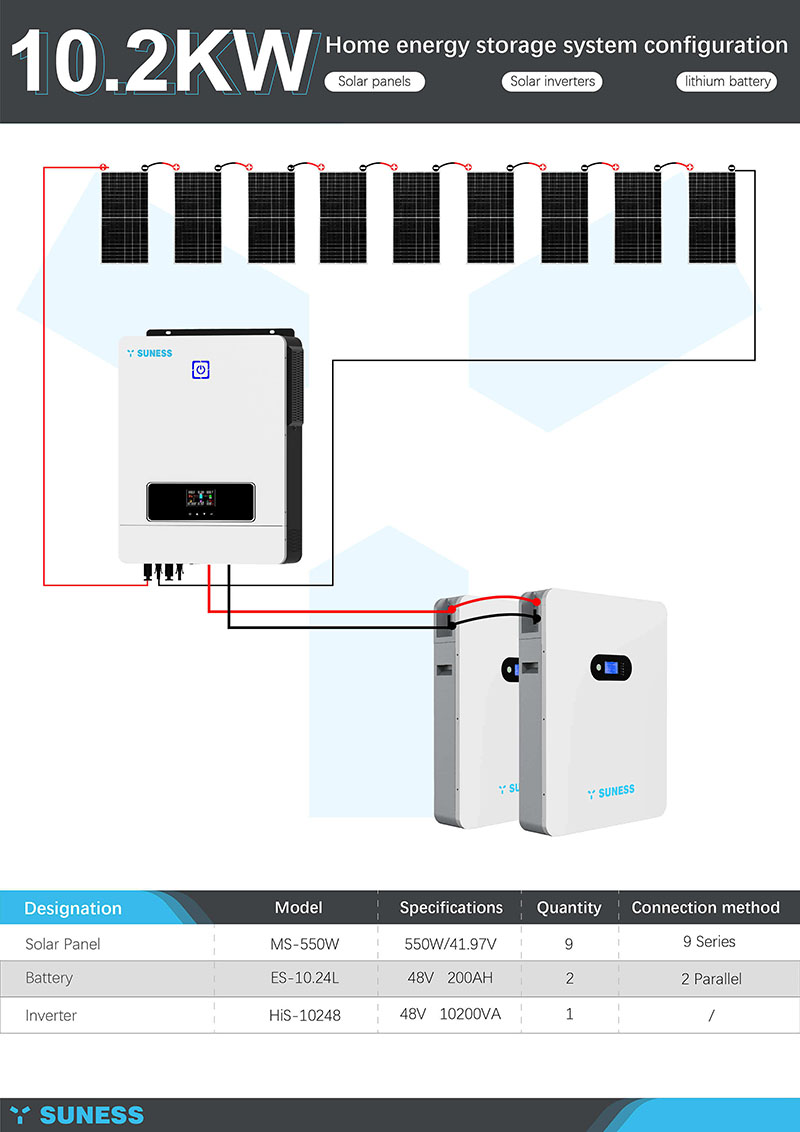 10KW off grid solar system