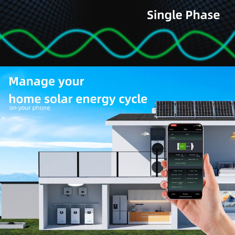 EH-5KL1 solong yugto | 5KW 48V | Hybrid Inverter