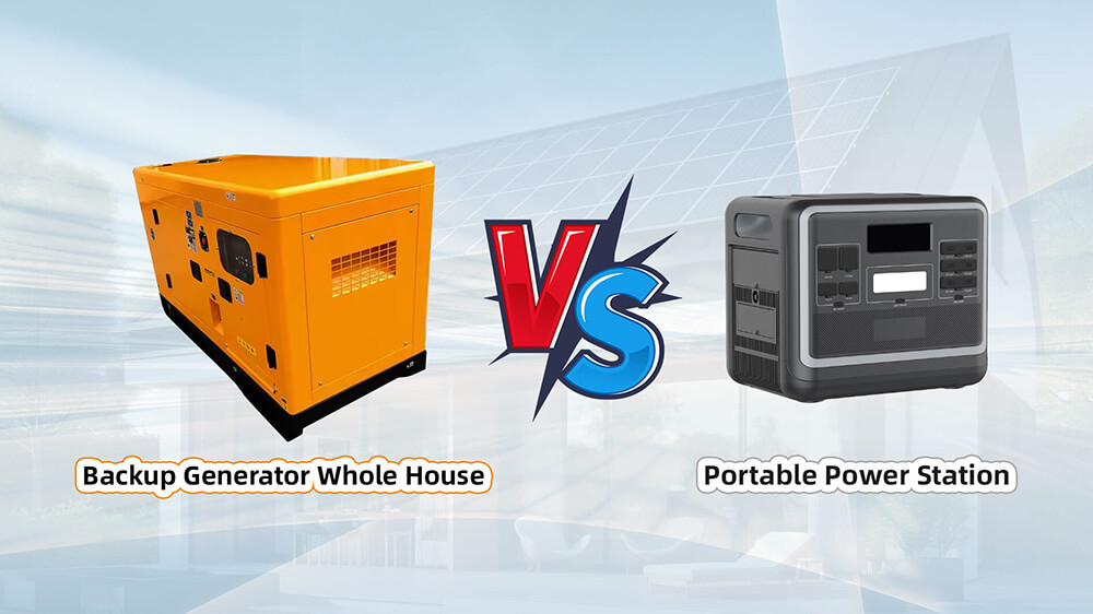 Backup Generator Whole House vs Portable Power Station