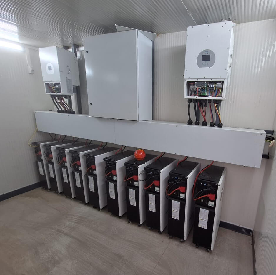 Baterya ng Suness LiFePO4 na May Deye inverter