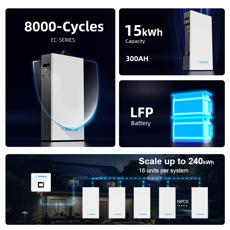 EC-48300F 48V 300AH | Isang grado | Cloud-Based ESM