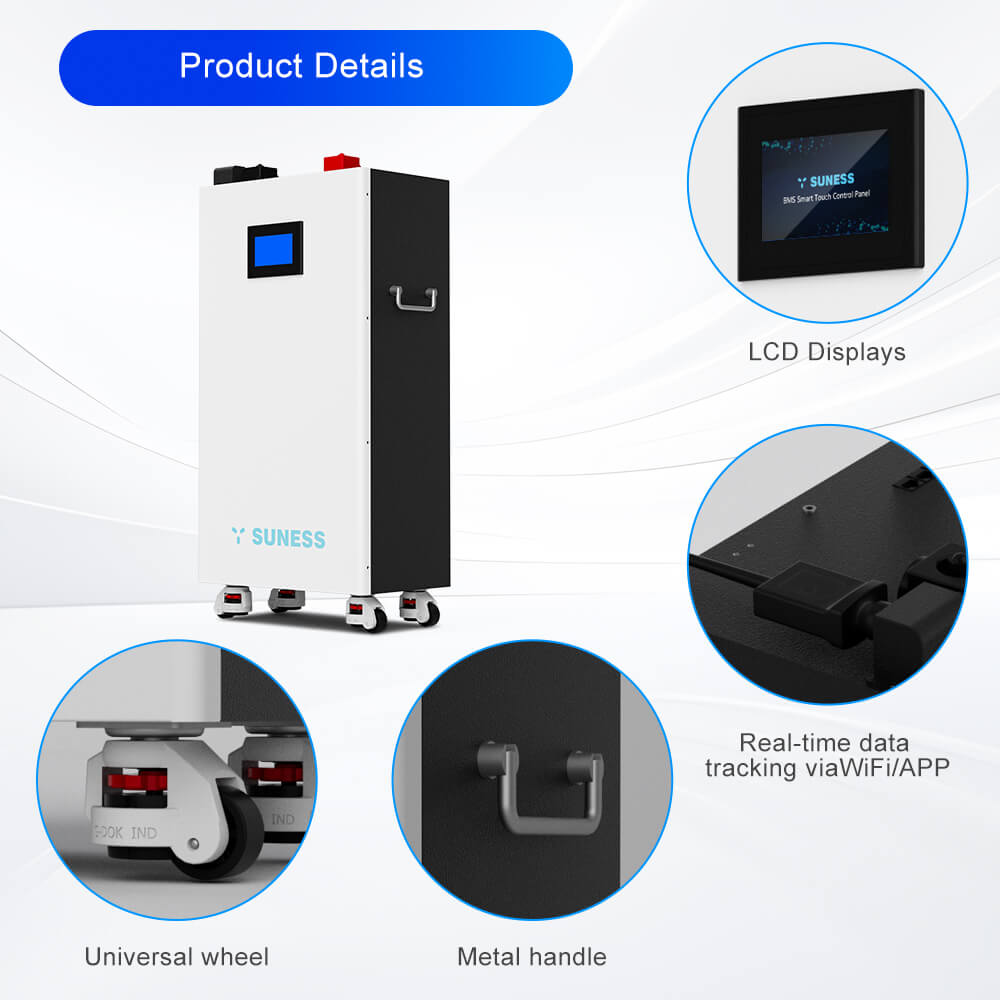 EC-MIN 16.08 51.2V 16.08KWH | Solar Battery | 8000 Cycle Times