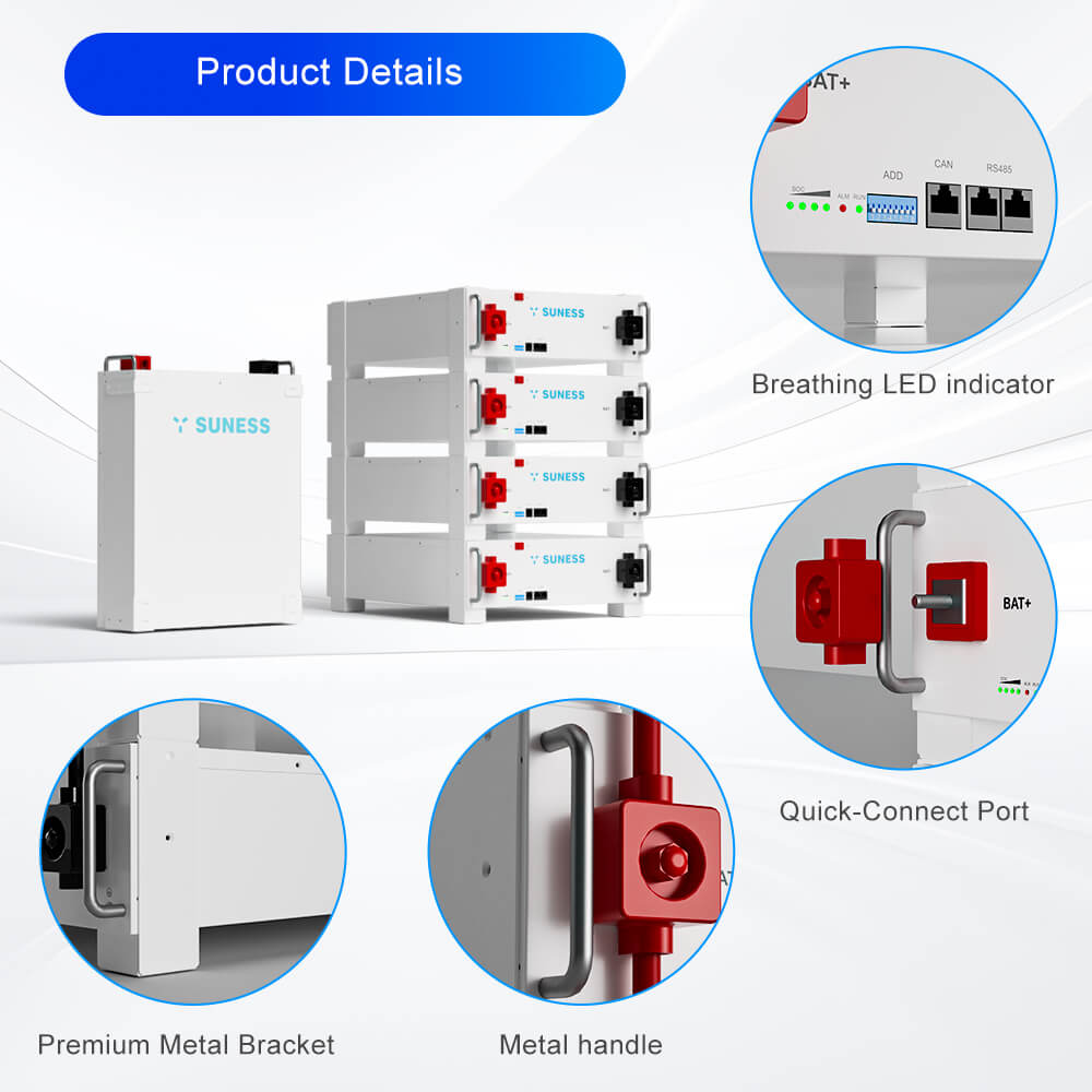 EC-MIN5.12 51.2V 5.12KWH | Baterya sa Bahay | 5-taong warranty