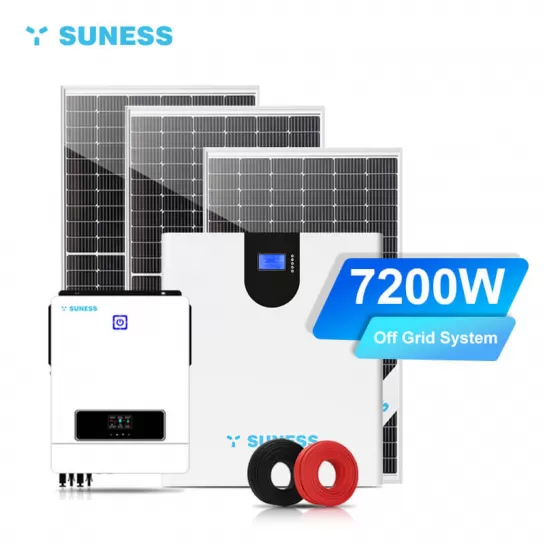 7.2KW System| Baterya ng LiFePO4 | Solar Inverter