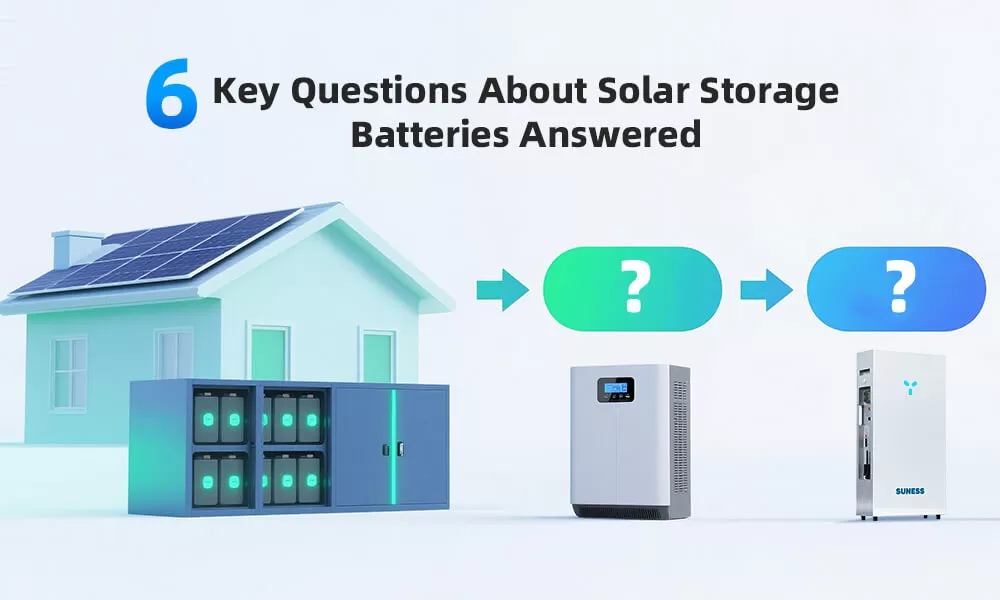 6 Pangunahing Tanong Tungkol sa Solar at Storage Baterya Sinagot