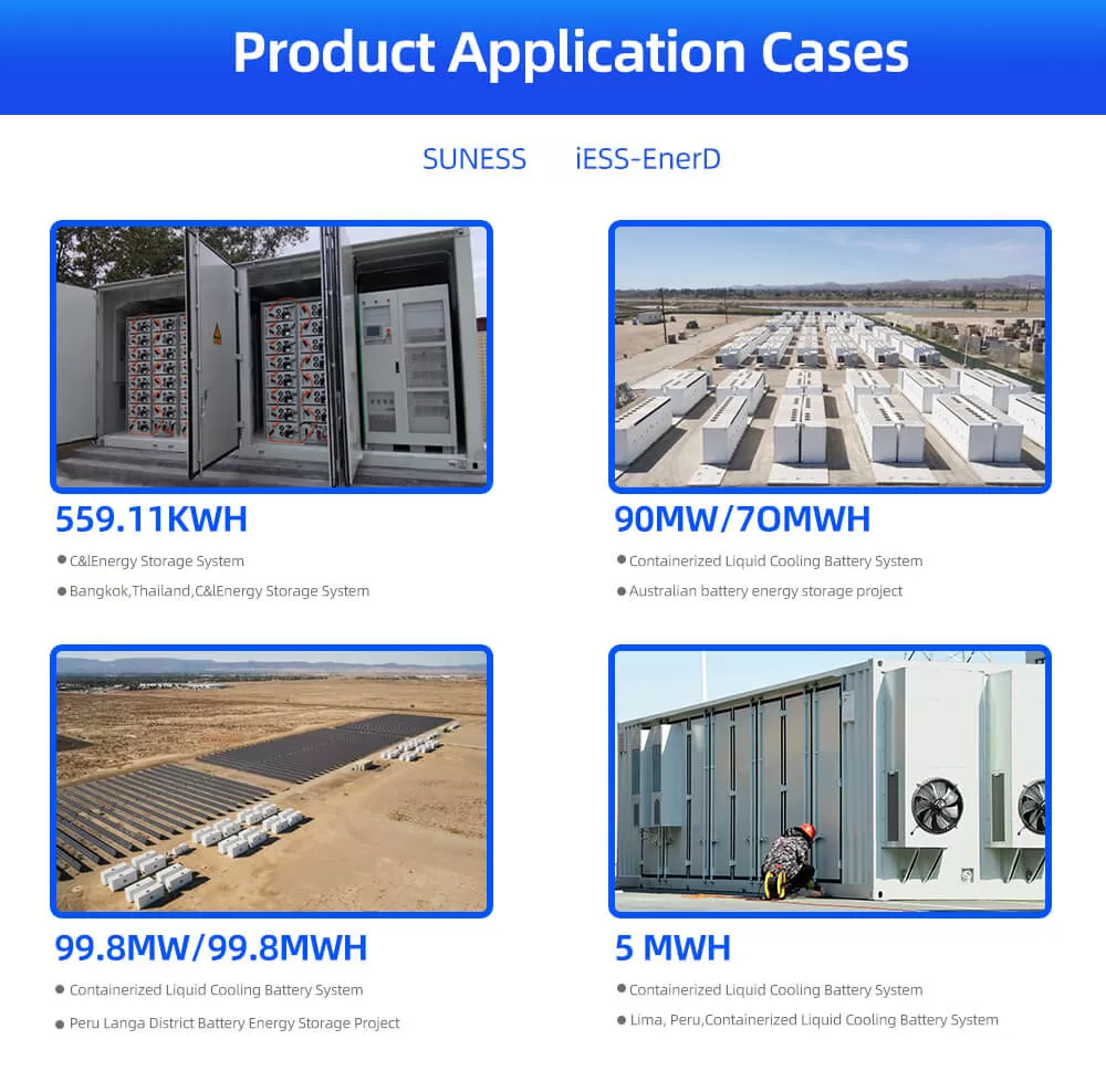 Containerized Liquid Cooling Battery System