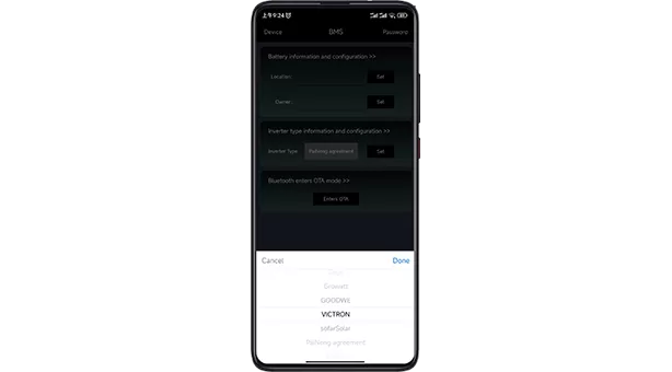 Uri ng inverter ng pagpili