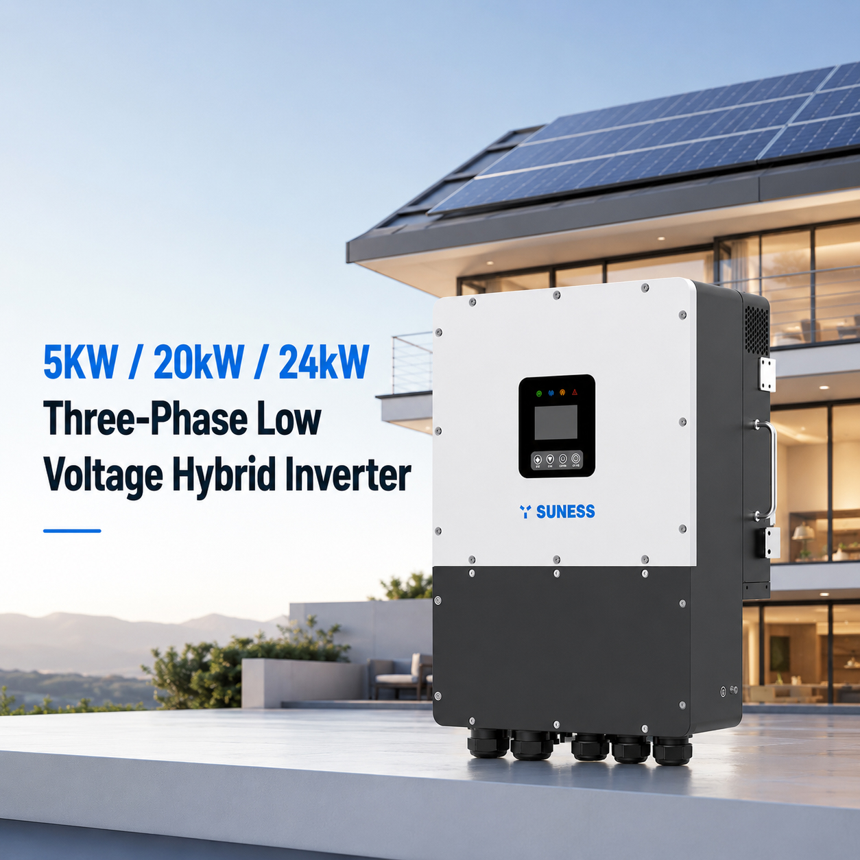 EH-24KL3 24KW| Tatlong yugto | hybrid Inverter