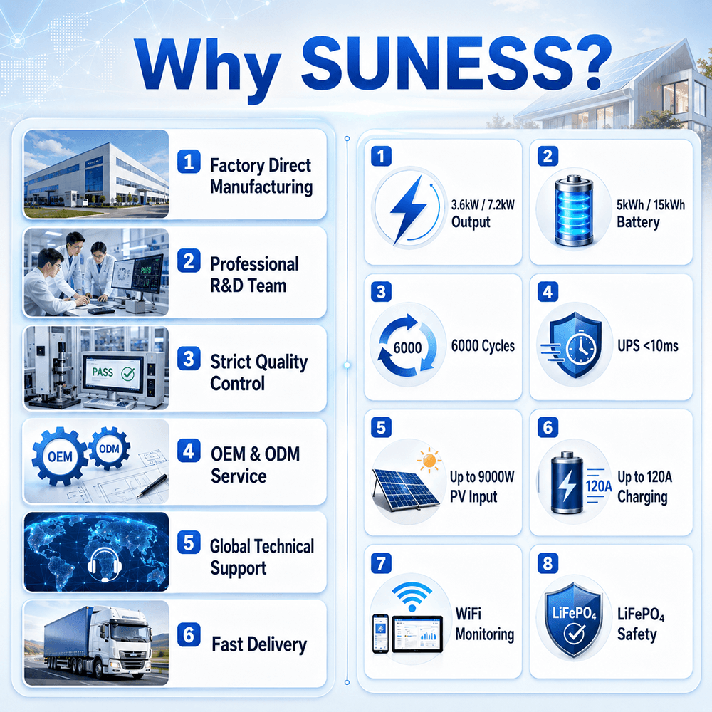 SUN3.6U-5-US 3.6kW | 5kWh | 120Vac ±5%